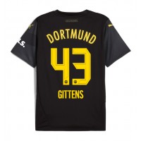 Camisa de Futebol Borussia Dortmund Jamie Bynoe-Gittens #43 Equipamento Secundário 2024-25 Manga Curta